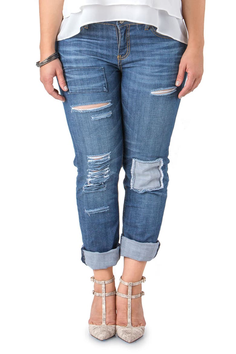 Rip & Repair X-Boyfriend Jeans, Main, color, REPAIR