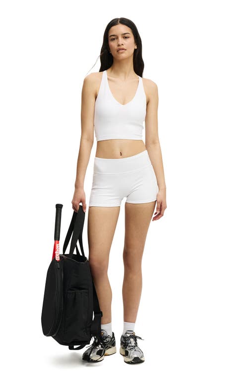 Cotton On Body Active Ultra Soft Cross Back Tank In White