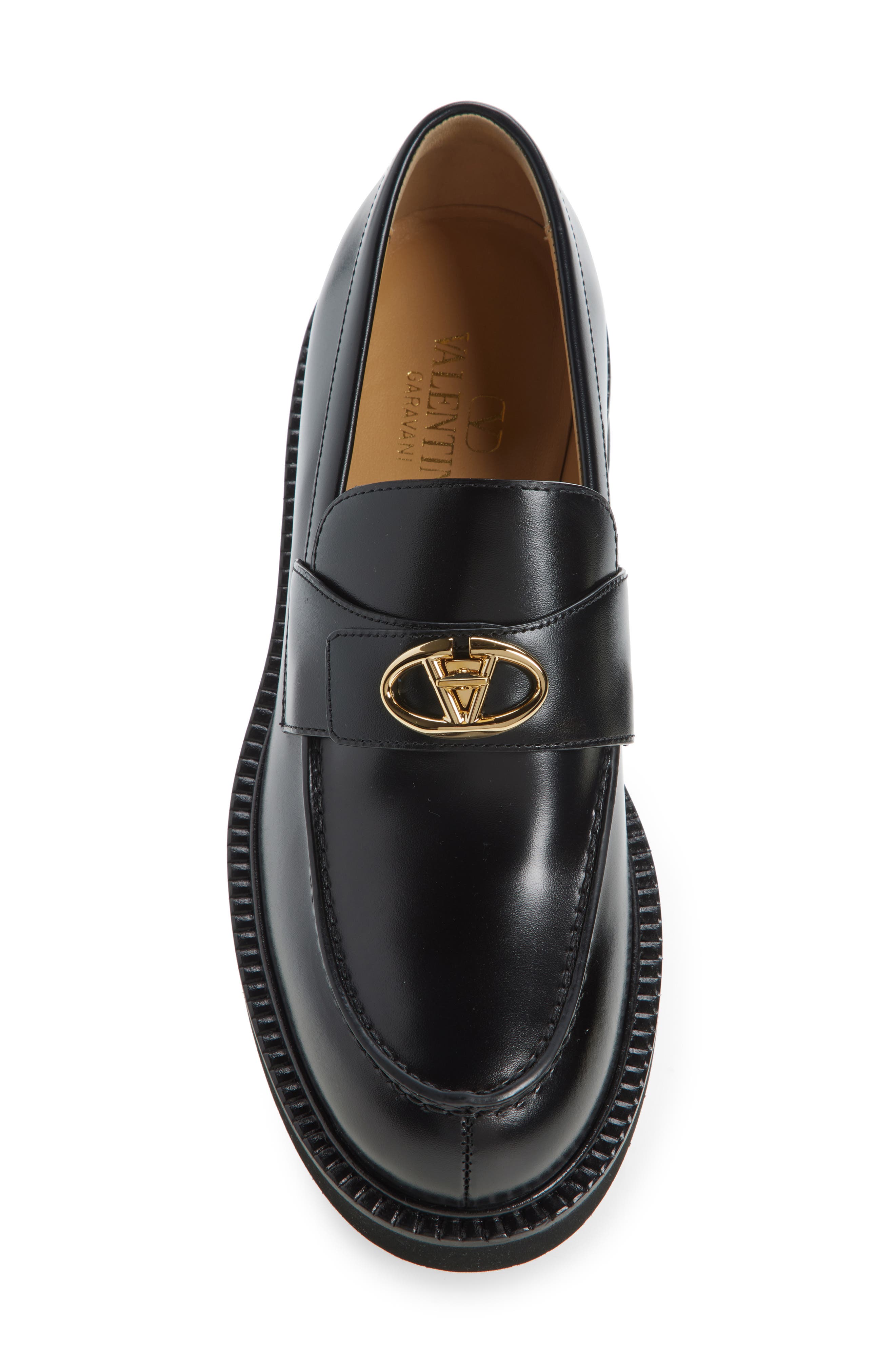 Valentino Garavani VLOGO Locker Loafer, Alternate, color, 