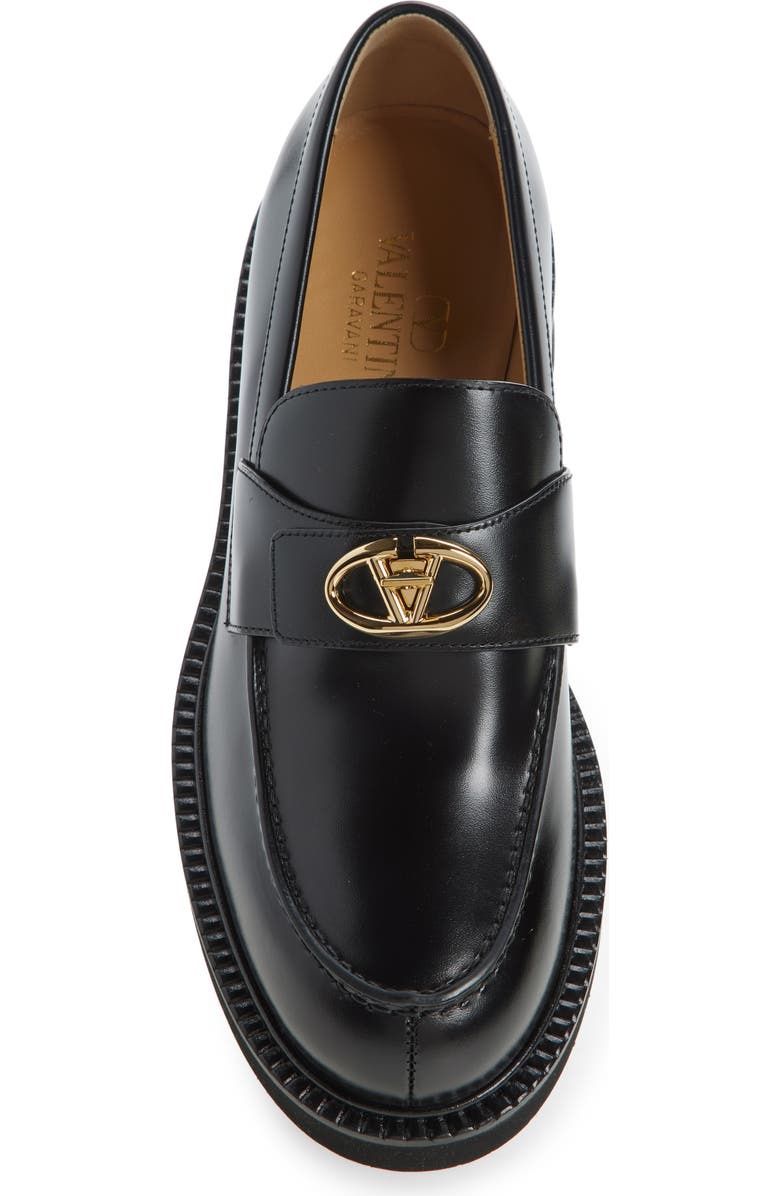 Valentino Garavani VLOGO Locker Loafer, Alternate, color,