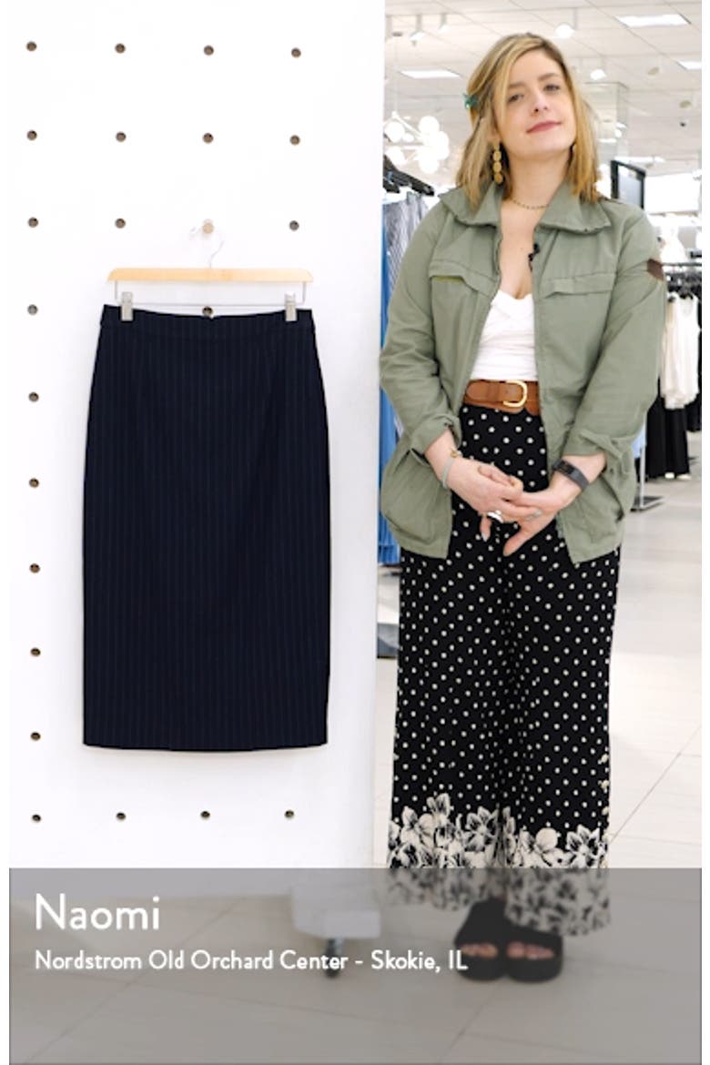 Midi Pencil Skirt video