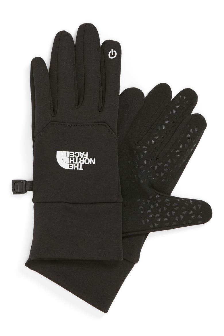 'E-Tip' Glove, Main, color, BLACK