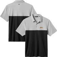 TravisMathew Men's TravisMathew Gray/Black San Diego Padres Home Run Leader Polo