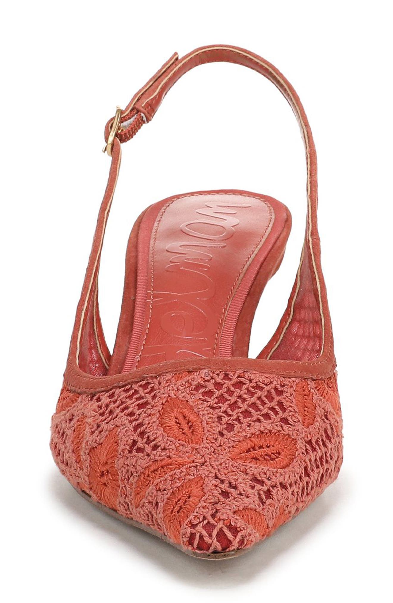 Sam Edelman Bianka Slingback Pump, Alternate, color, Coral Clay
