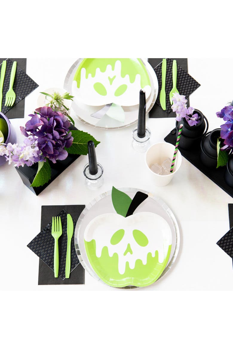 Poison Apple Halloween Dinner Plate, Alternate, color, Assorted Pre-Pack