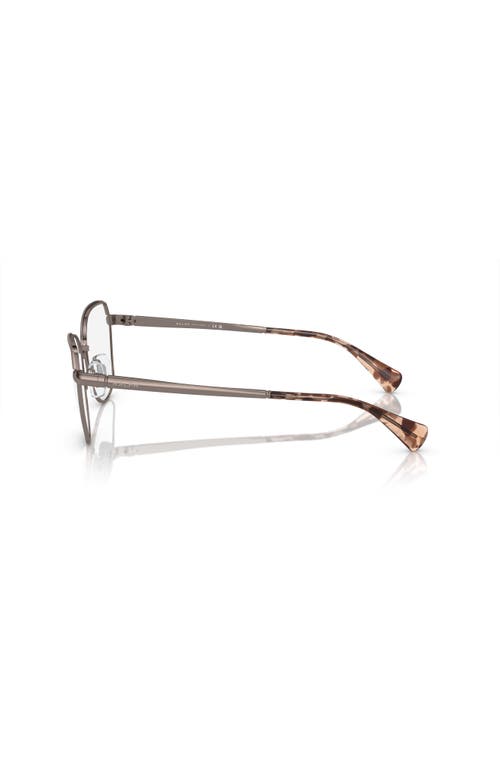 Ralph 55mm Irregular Optical Glasses In Brown
