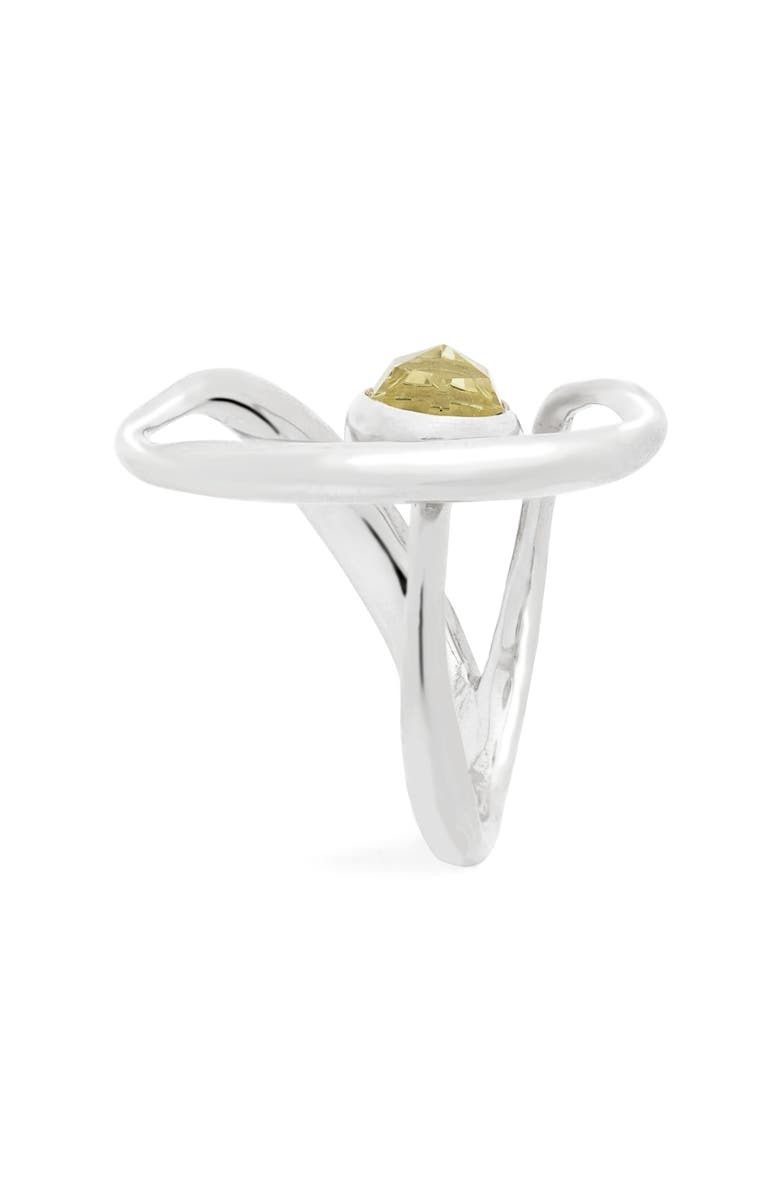 FARIS Saturn Semiprecious Stone Ring, Alternate, color, 