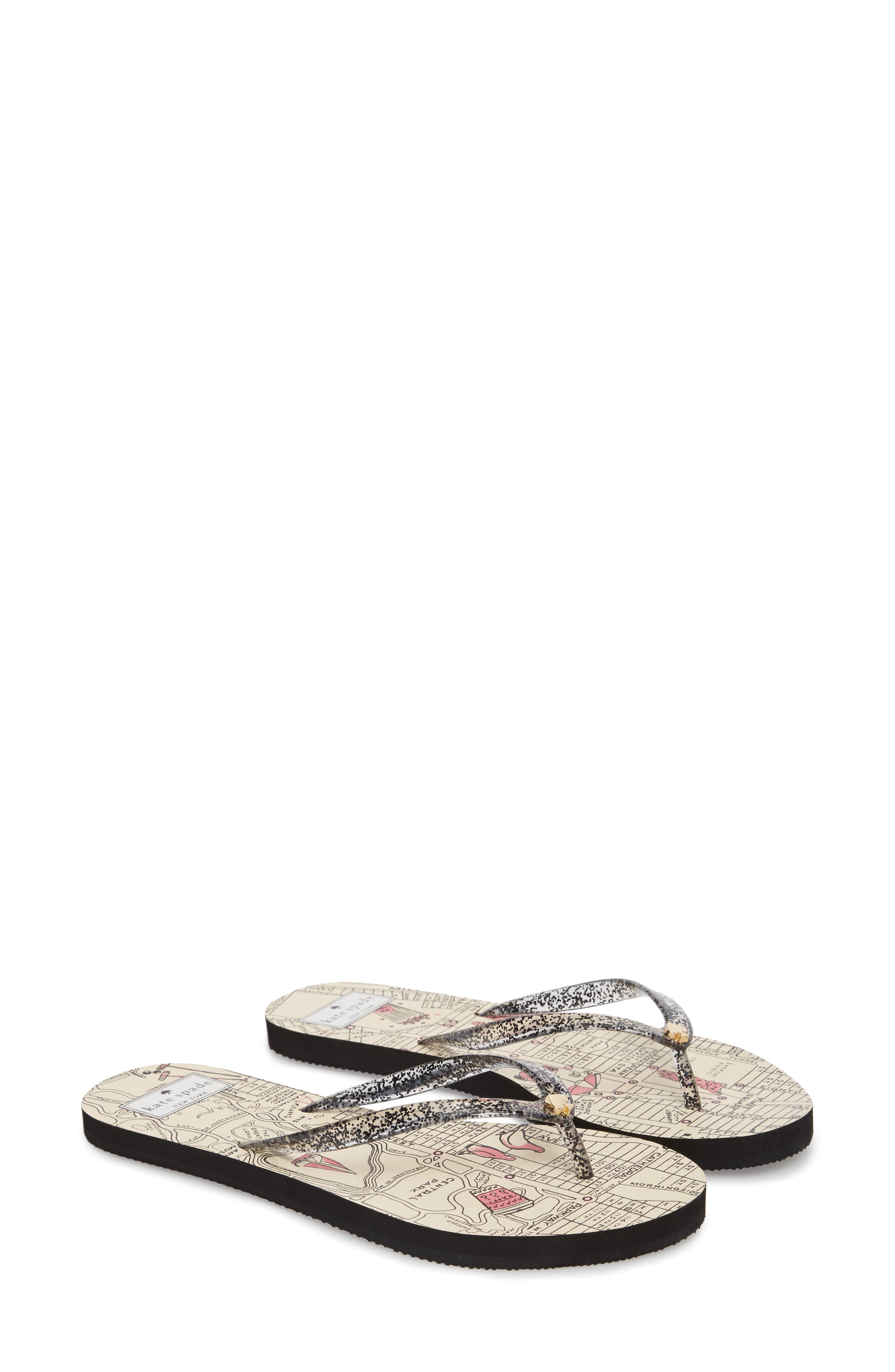 'nassau' flip flop, Alternate, color, SMOKE