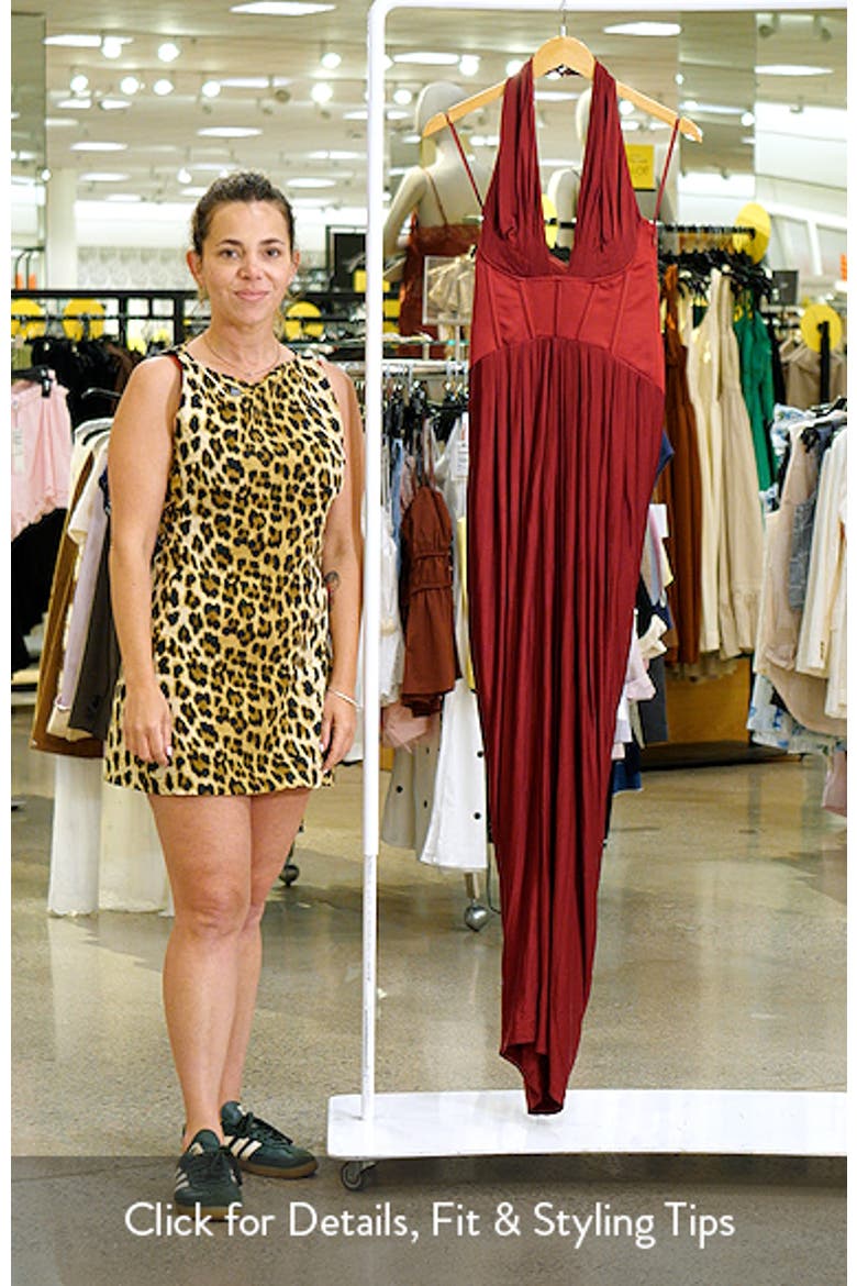 Drape & Destiny Halter Dress video