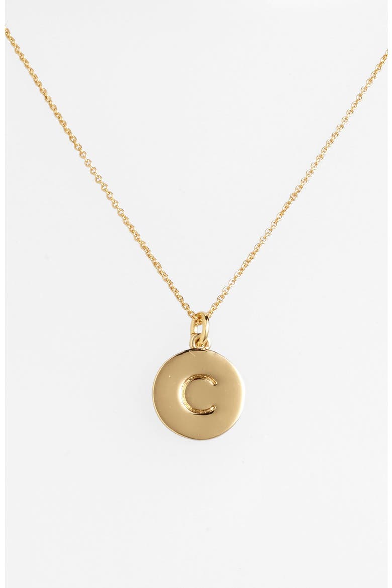 one in a million initial pendant necklace, Main, color, C- GOLD