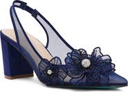 Betsey Johnson Petra Slingback Pointed Toe Pump