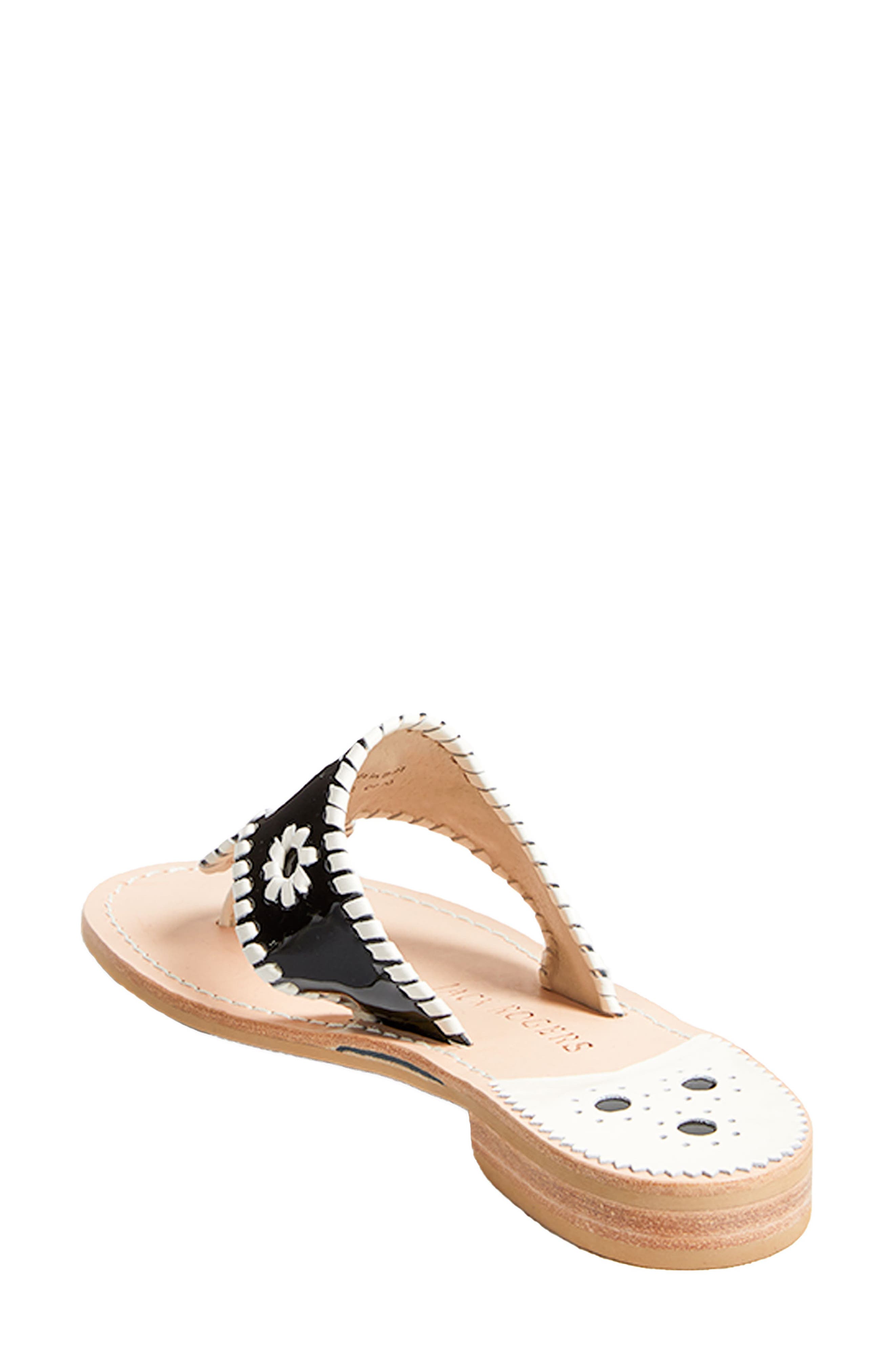 Jack Rogers Jacks Patent Flip Flop, Alternate, color, 