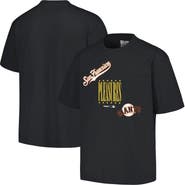 PLEASURES Men's PLEASURES Black San Francisco Giants Repurpose T-Shirt