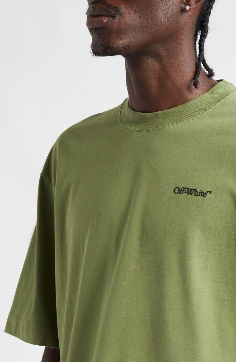 Off-White Windy Arrow Skate Cotton Graphic T-Shirt, Alternate, color,