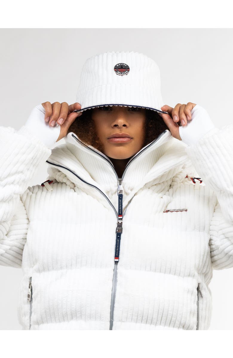 Malibu Ski Club Pistebasher Bucket Hat, Alternate, color, White