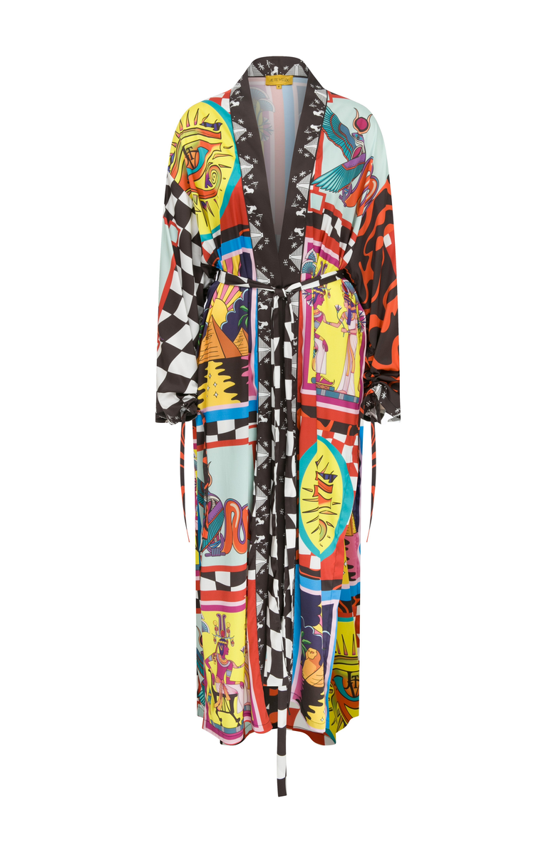 Je Te Veux EGYPT KIMONO, Main, color, Multi-Colored