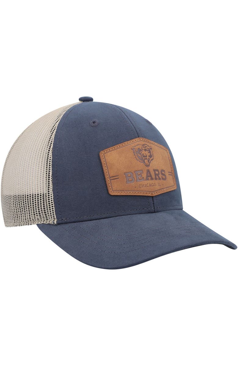 '47 Men's '47 Navy/Natural Chicago Bears Rawhide Trucker Adjustable Hat, Alternate, color, Navy