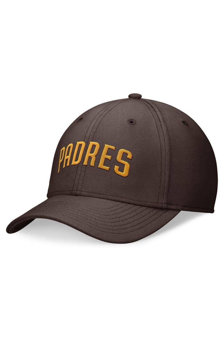Men's Nike Brown San Diego Padres Performance Flex Hat, Main, color, Brown