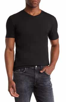 T.R. PREMIUM Solid V-Neck T-Shirt