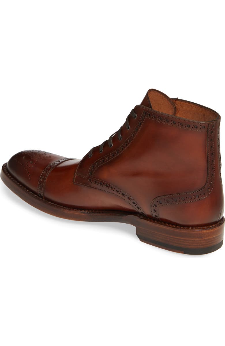 Bruno Magli Octavio Medallion Toe Boot, Alternate, color,