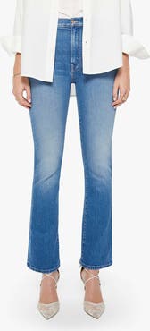 MOTHER The Hustler Skimp High Waist Bootcut Jeans
