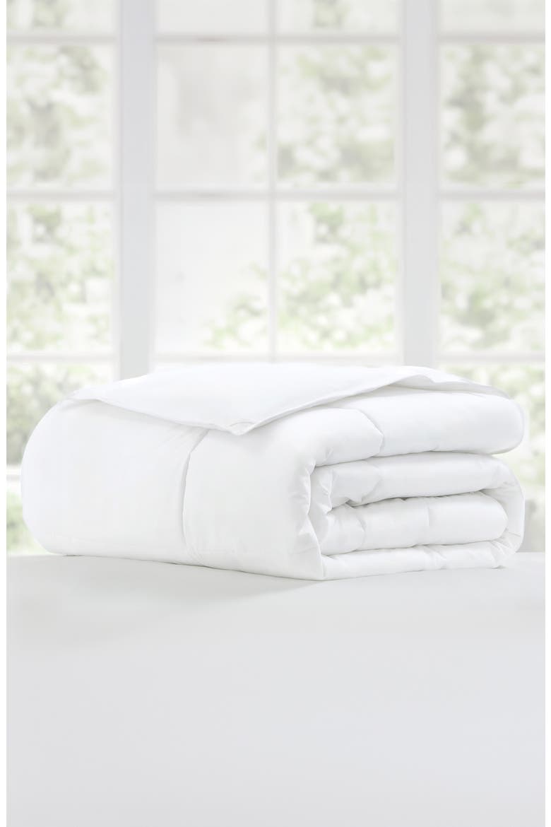 Cotton Comforter Duvet Insert, Main, color, WHITE