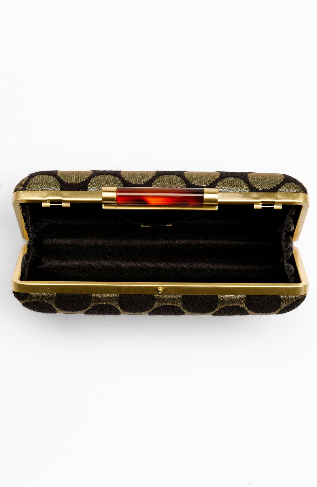 Diane von Furstenberg 'Tonda' Print Cotton Clutch, Alternate, color, 