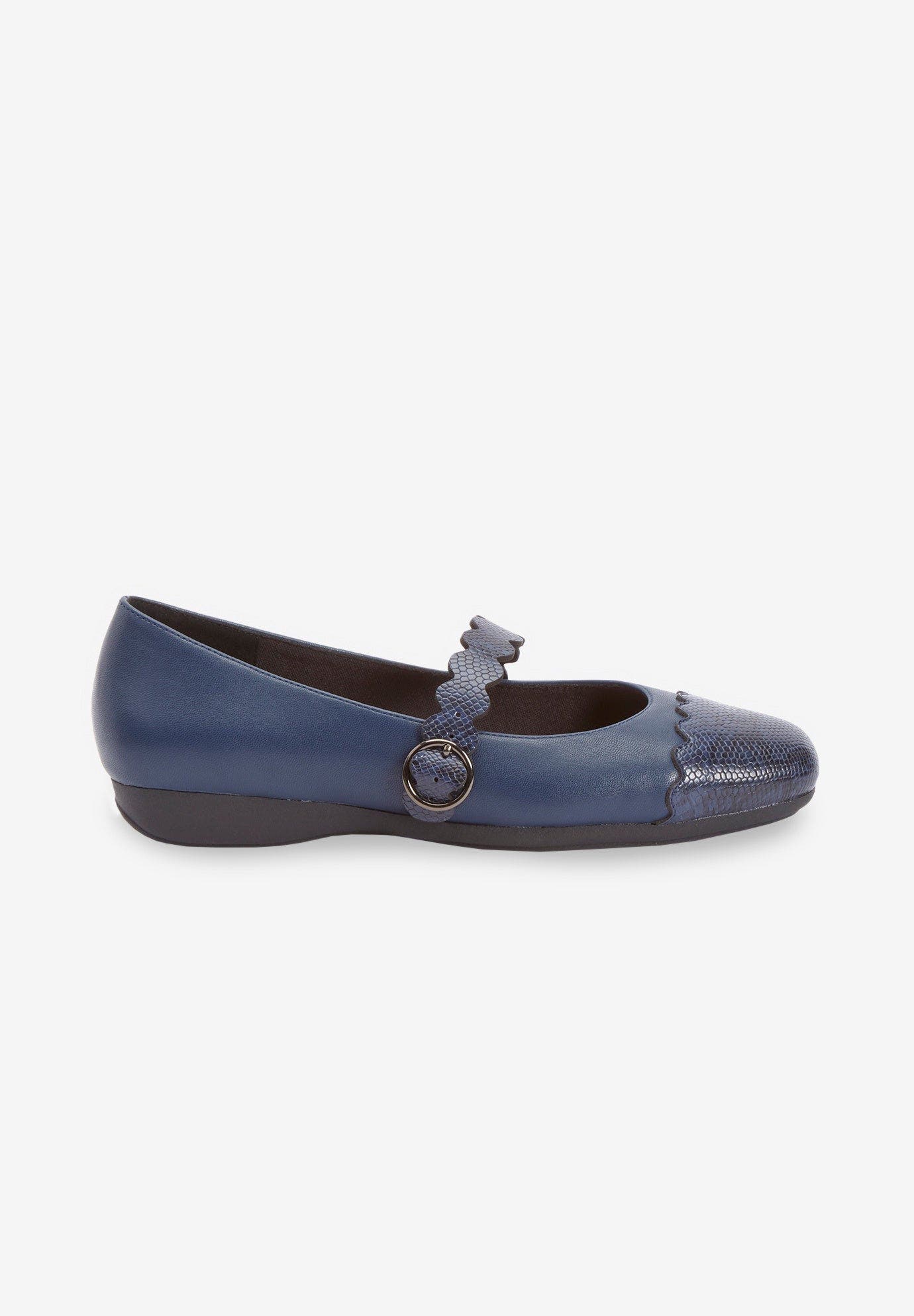 Comfortview The Louella Flat, Alternate, color, Navy