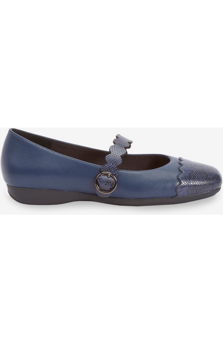 Comfortview The Louella Flat, Alternate, color, Navy