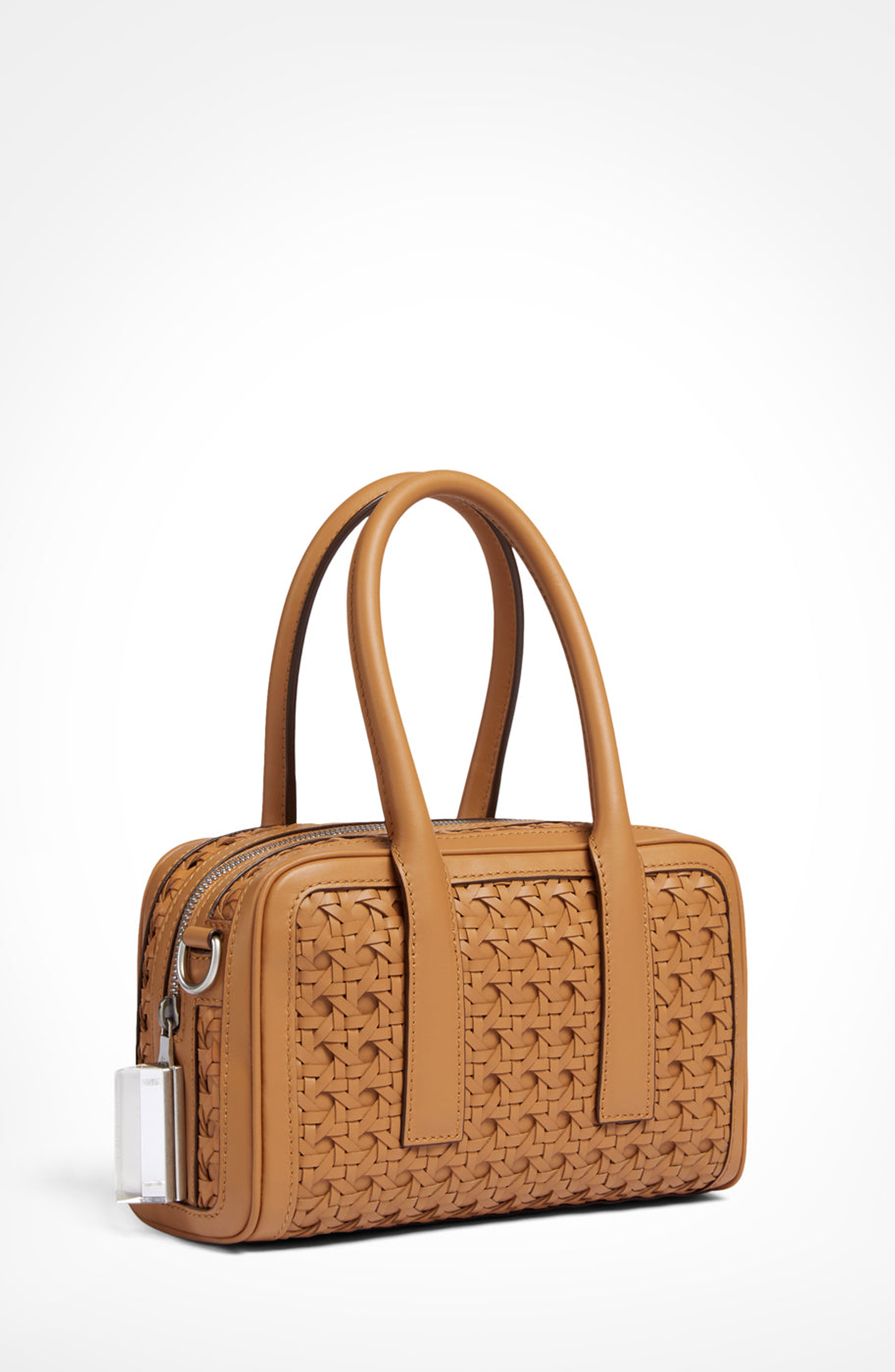 Cristallino Handbag, Alternate, color, Walnut