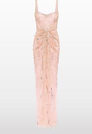 Jenny Packham Chrissy Sequin-Embellished Dress