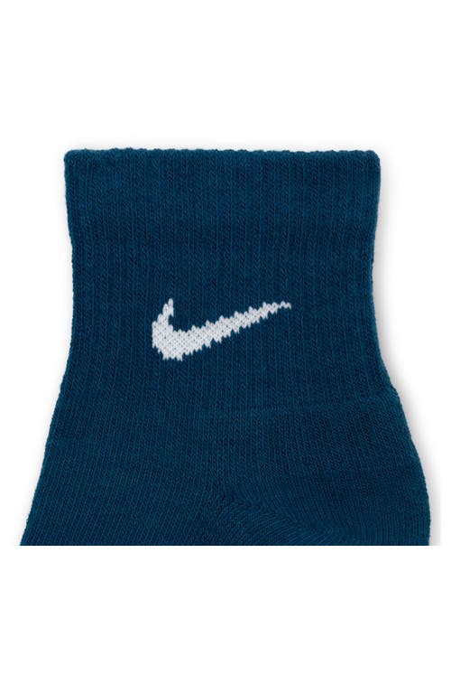 Nike Dri-fit Everyday Plus 3-pack Cushioned Training Ankle Socks In Multi