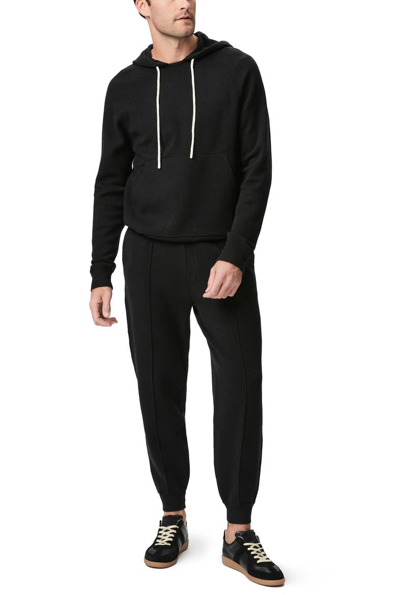 Donaldson Sweater Hoodie, Alternate, color, BLACK