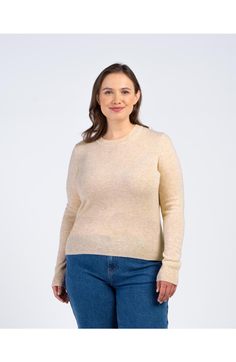 Kettlewell Cashmere Merino Blend Sweater, Main, color, Biscotti Marl