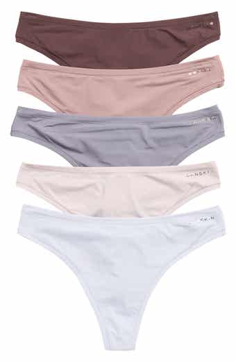 Danskin 5-Pack Lightweight Thongs