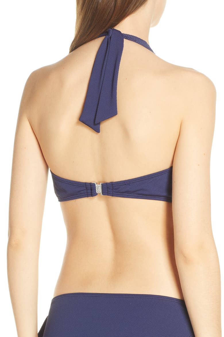Underwire Halter Bikini Top, Alternate, color, MARE