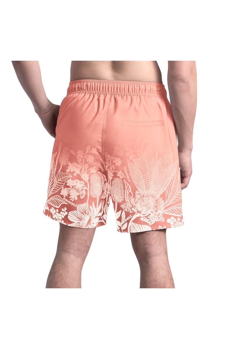 Margaritaville Men's Margaritaville Coral Houston Astros Lagoon Fiesta Swim Shorts, Alternate, color, Coral