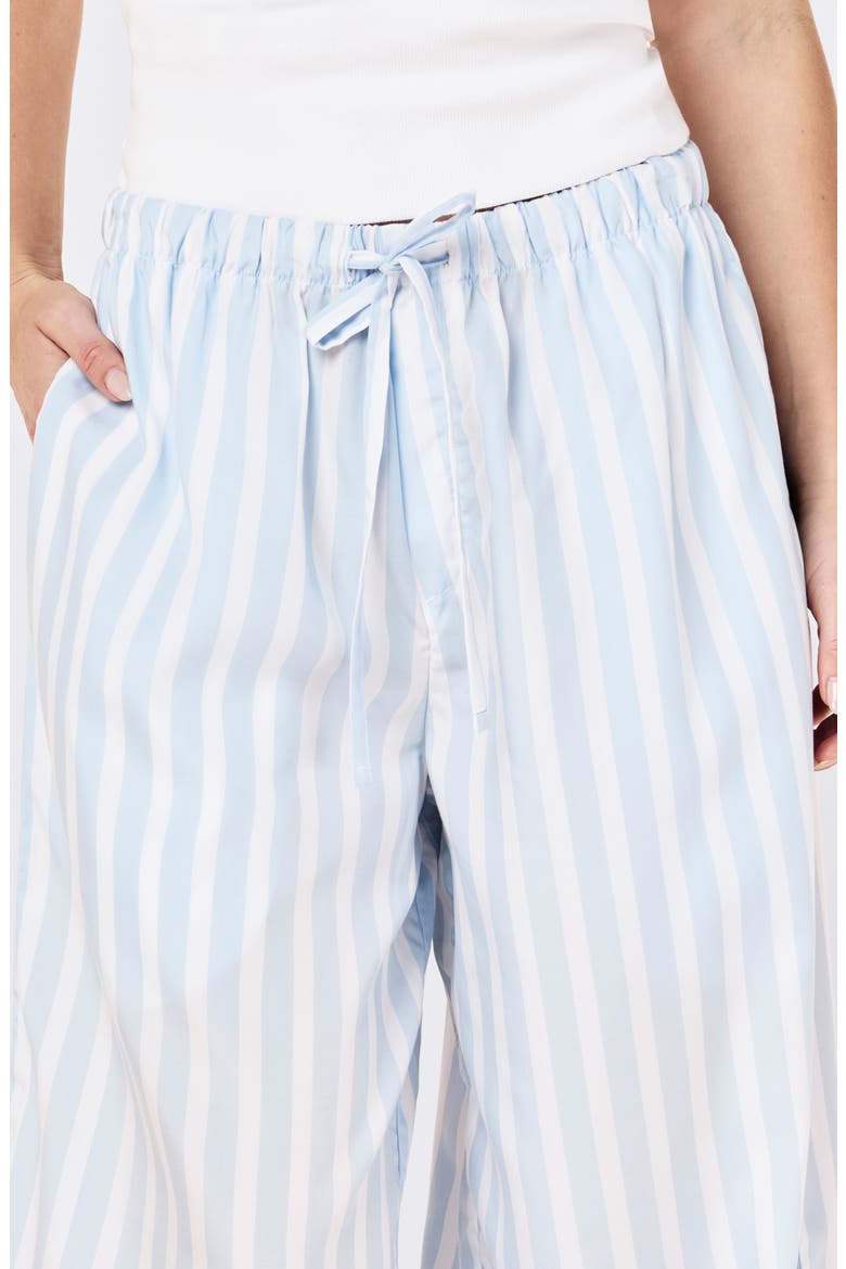 Amelie Stripe Wide Leg Pants, Alternate, color, CLEAR SKY