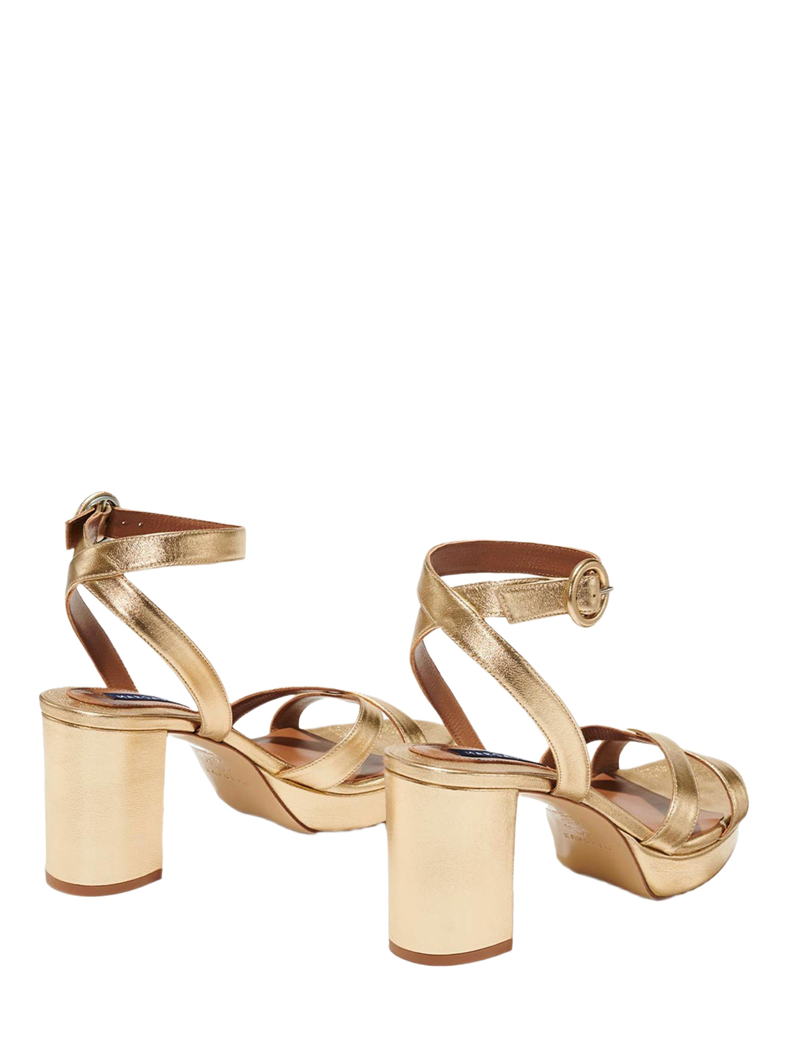 MARGAUX The Platform Sandal, Alternate, color, Gold