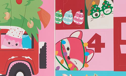 Tonymoly X Squishmallows Holiday Calendar Set $32 Value In Transparent