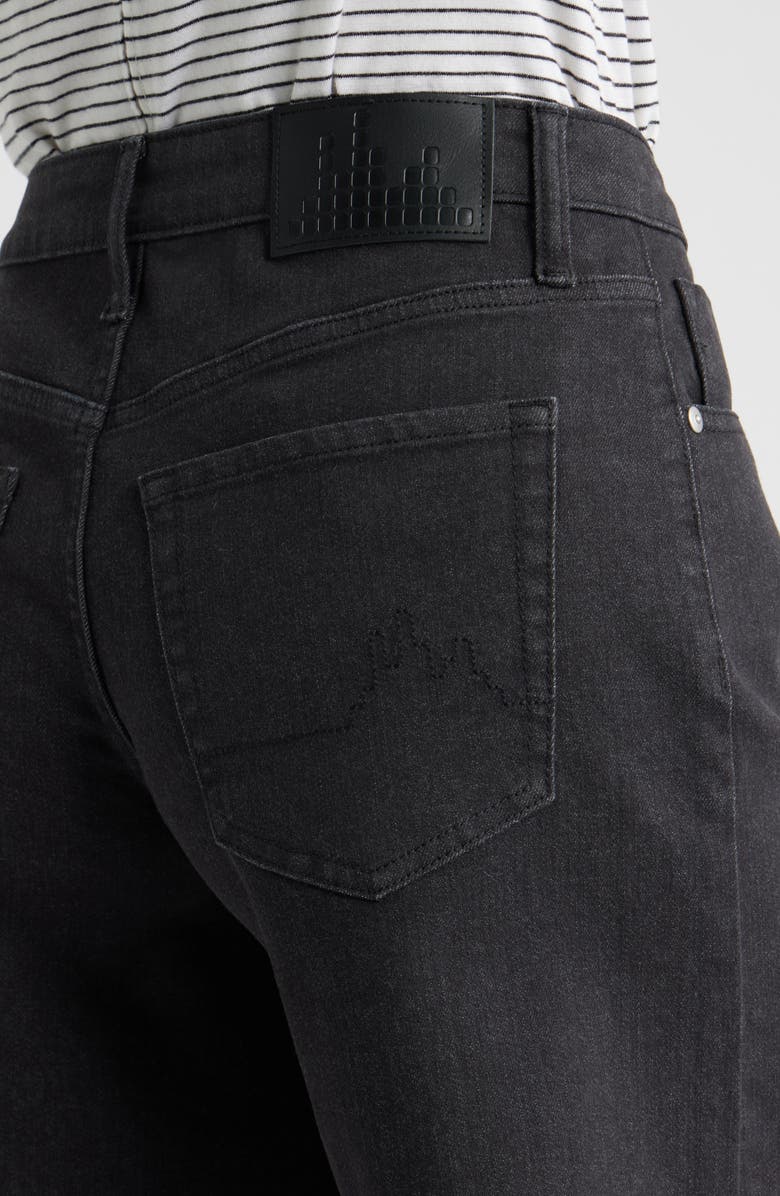 CITY BLUES Dover Denim Shorts, Alternate, color, Black