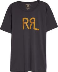 Double RL RRL Logo Graphic Tee