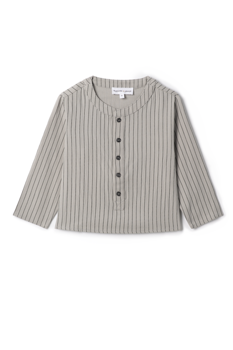 Woven Striped Button Up Shirt (Toddler, Little Kid & Big Kid)
