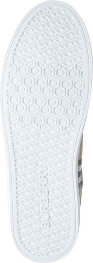 Burberry Albridge Vintage Check Low Top Sneaker (Women