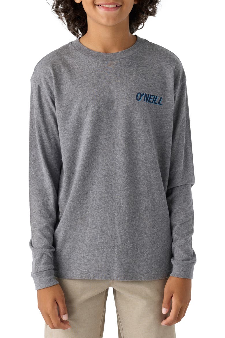 Kids' Speed Buggy Long Sleeve Graphic T-Shirt, Main, color, HEATHER GR
