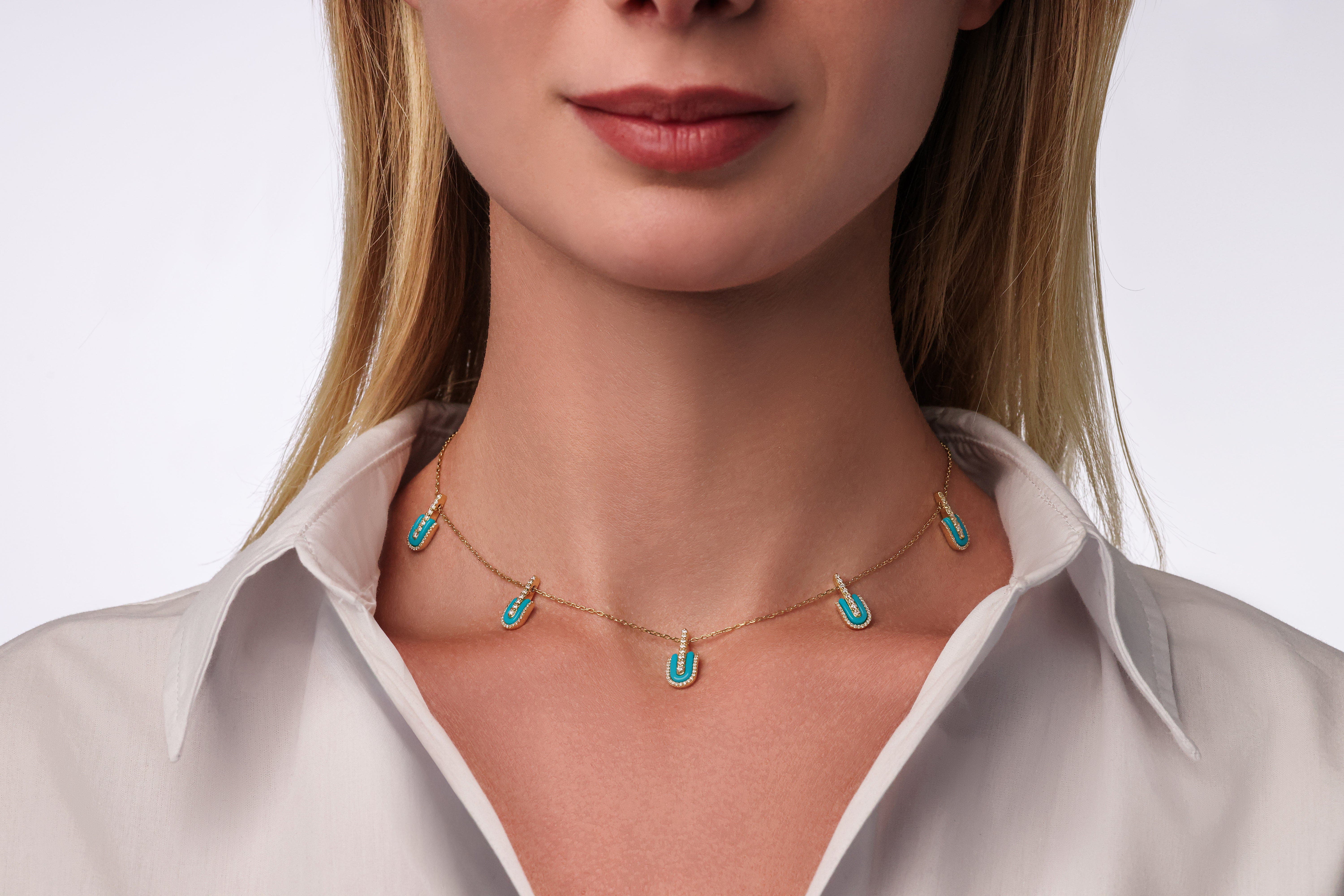 U Los Angeles U Stacked Necklace (Women) | Nordstrom