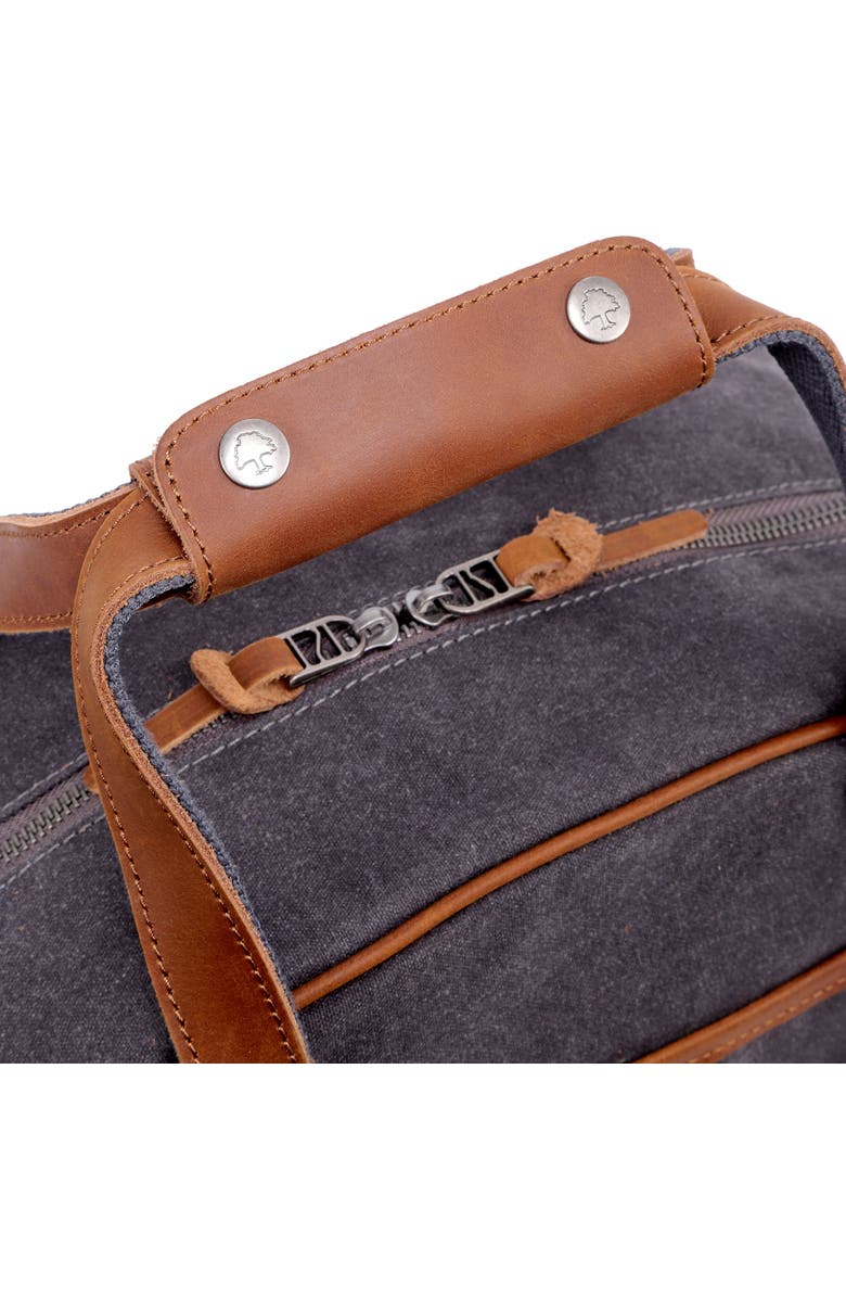 THE SAME DIRECTION Stone Creek Waxed Canvas Weekend Bag, Alternate, color,