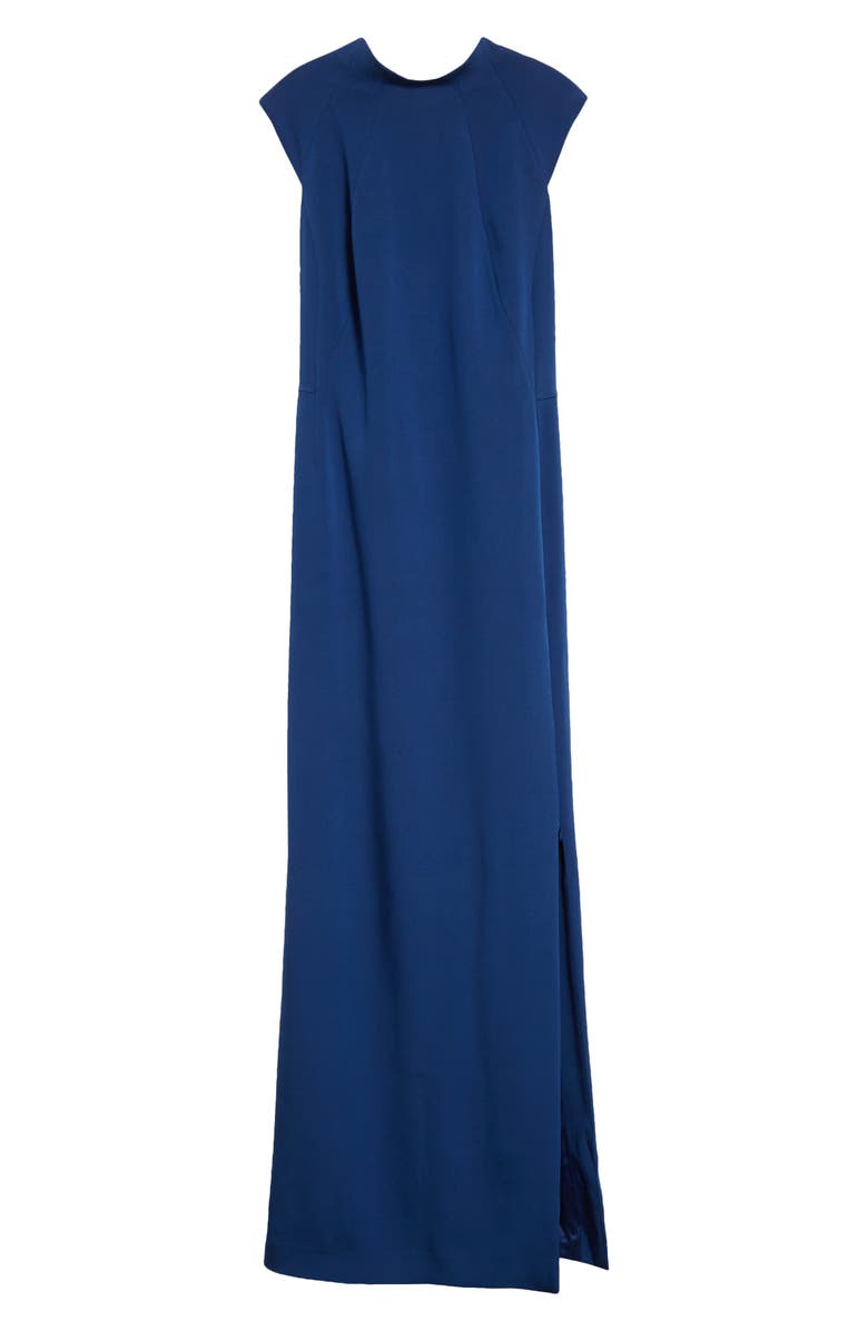Akris Stretch Silk Column Gown, Alternate, color, 