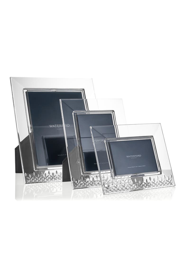 Lismore Essence Leaded Crystal Picture Frame, Alternate, color, NO COLOR