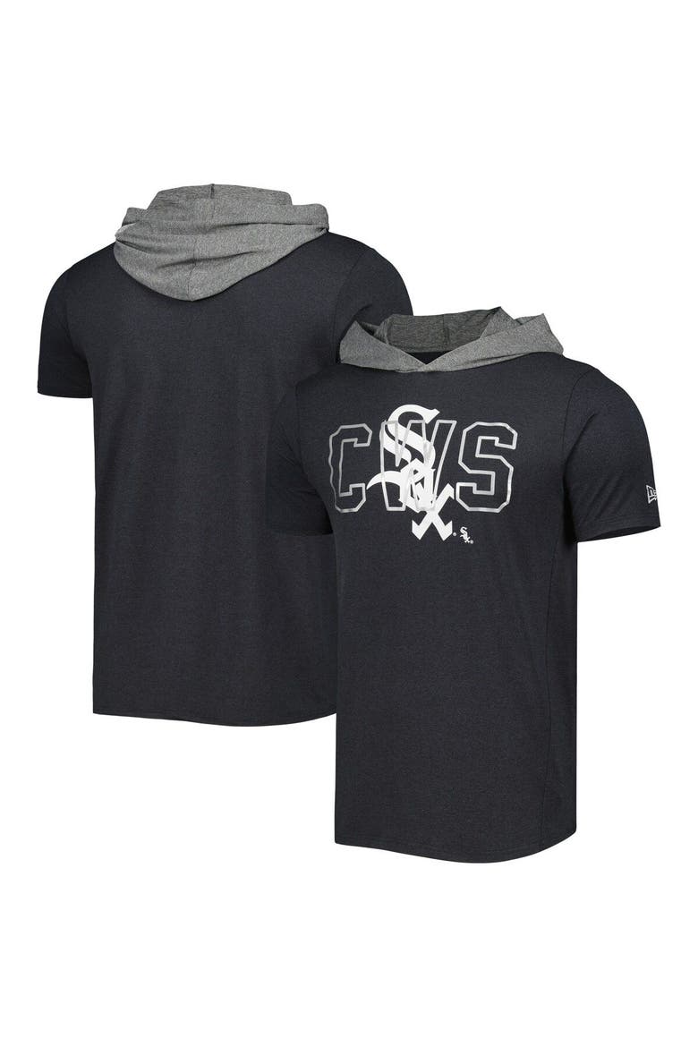 Men's New Era Black Chicago White Sox Team Hoodie T-Shirt, Main, color, Black